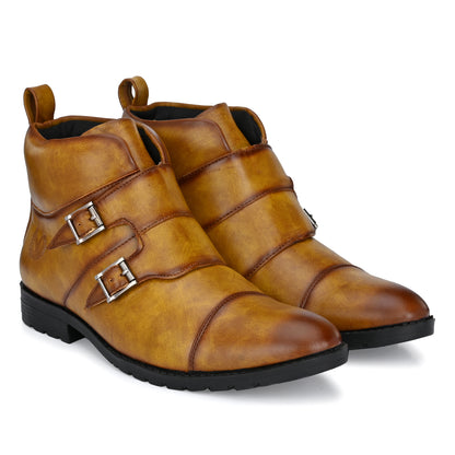 Vellinto Royal Look Monk Strap Shoes For Men