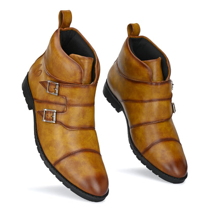 Vellinto Royal Look Monk Strap Shoes For Men