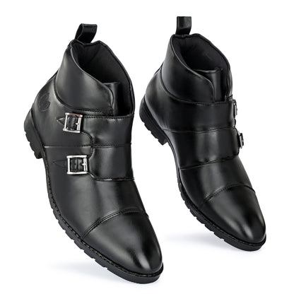 Vellinto Royal Look Monk Strap Shoes For Men