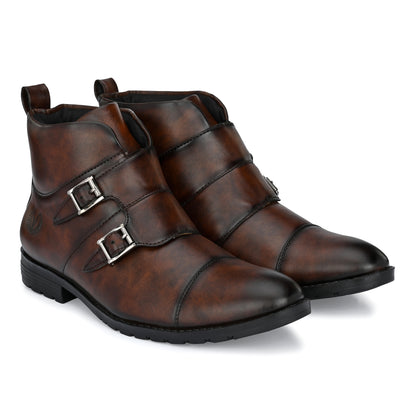 Vellinto Royal Look Monk Strap Shoes For Men