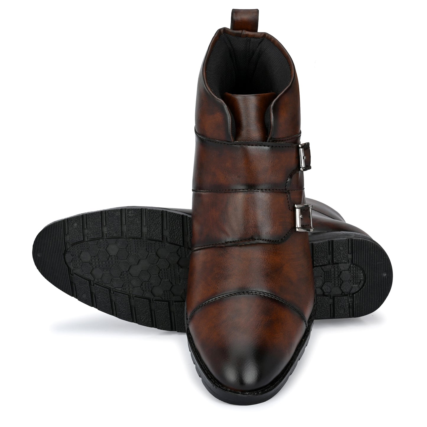 Vellinto Royal Look Monk Strap Shoes For Men